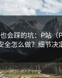 老用户也会踩的坑：P站（Pixiv），账号安全怎么做？细节决定体验